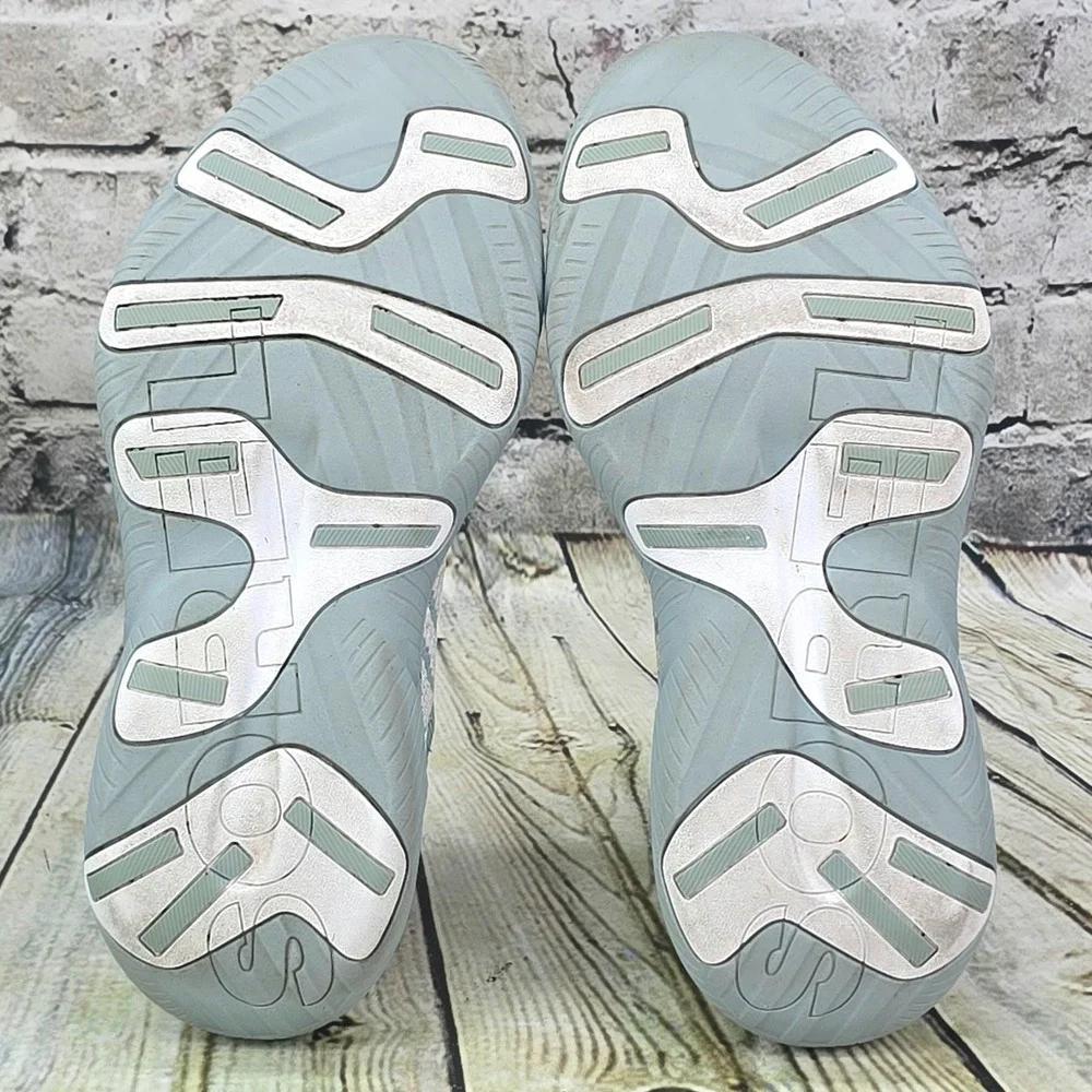 Sorel Explorer Blitz Stride Sneakers Womens 8.5 Blue‎ White Knit Walking Comfort